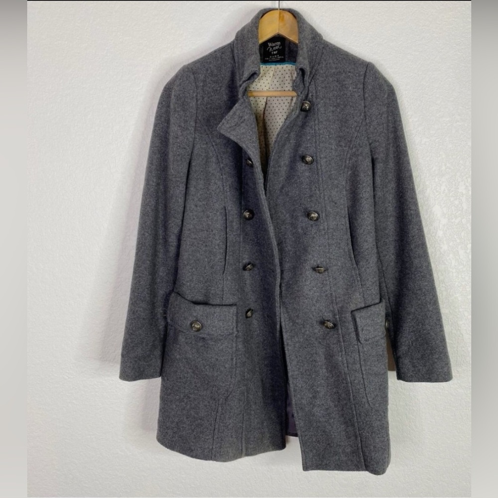Zara Gray Peacoat